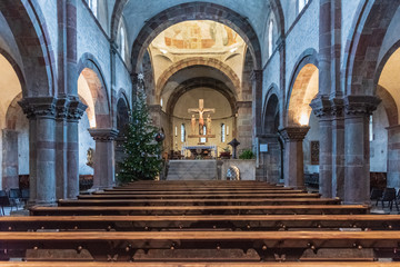 Ancient Collegiate Church of San Candido. Atmosphere