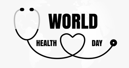 World Health Day Concept, Medicine and Healthcare Symbol