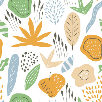 Vector Seamless Floral  Pattern