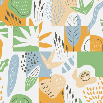 Vector Seamless Floral  Pattern