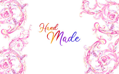 Abstract paisley element