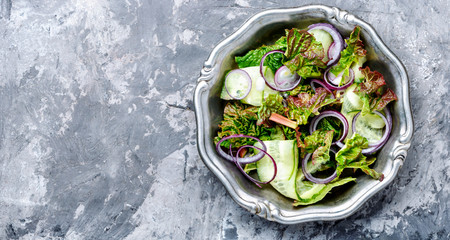 Spring vegetable salad