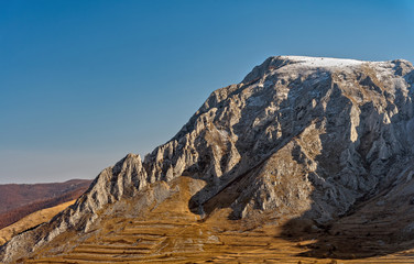 Mountain Edge panorama early spring 