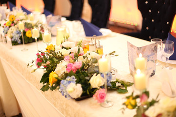 Beautiful decoration for wedding