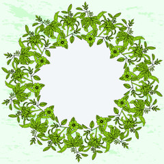 Round Pattern Mandala