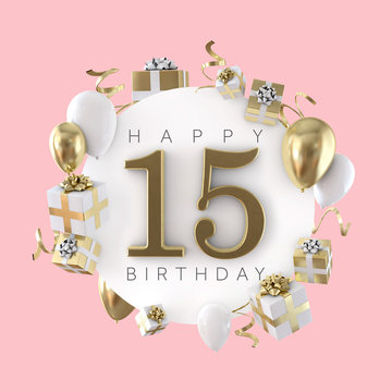 Happy 15Th Birthday Изображения: просматривайте стоковые фотографии, векторные изображения и видео в количестве 3,748