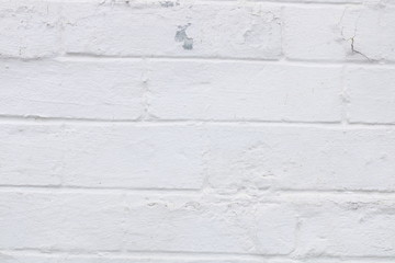 white brick wall