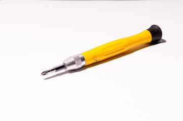 screwdriver with interchangeable nozzles