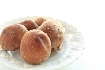 Japanese Food ingredient, shiitake mushroom