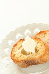 Mascarpone cheese on toast