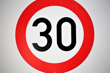 An Image of a sign and speed