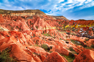Red Valley in Cappadocia, Turkey.