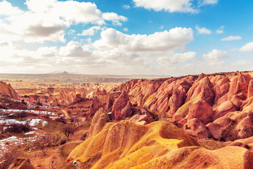 Red Valley in Cappadocia, Turkey.