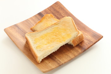 Buteer toast for breakfast image