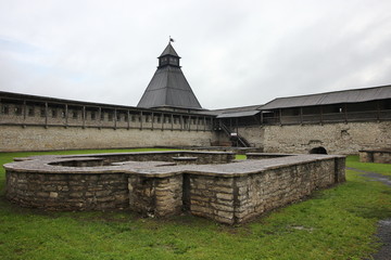 remains of ancient fortress