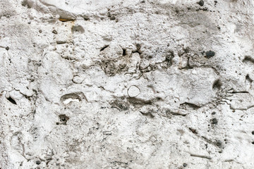 The solidified metal spilled. Molten metal.