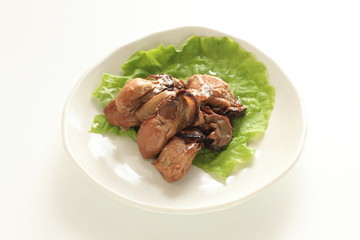 Smoked oyster for gourmet appetizer image