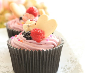 Decoration cup cake