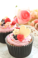 Decoration cup cake