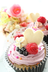 Decoration cup cake