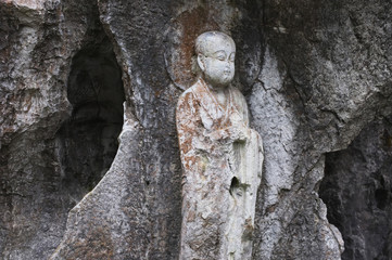 Lingyin temple stone caving