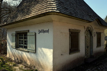 Alter Zollhof in der Ravennaschlucht