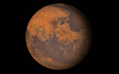 Mars Planet, Elements of this image furnished by NASA