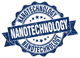 nanotechnology stamp. sign. seal