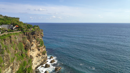 Fototapeta premium Cliff at Uluwatu Temple or Pura Luhur Uluwatu