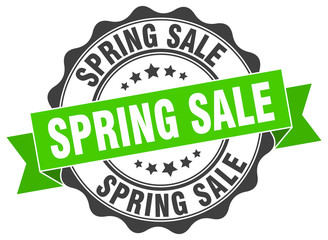 Obraz premium spring sale stamp. sign. seal