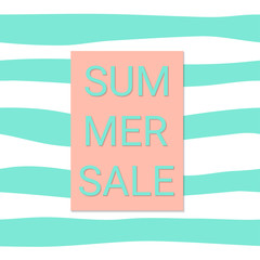 Summer Sale Flat Banner