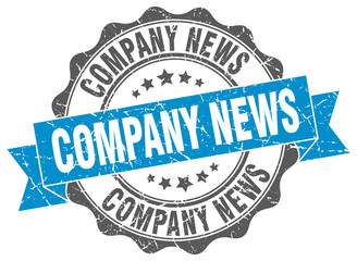 company news stamp. sign. seal