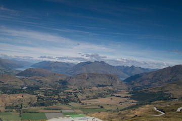 Fototapeta premium Views of the mountains and plants of New Zealand, mountains and tranquil scenes, New Zealand