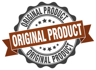 original product stamp. sign. seal