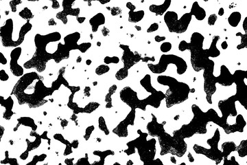 Black and White Ink Splatters and Spill 