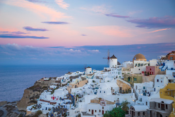 Sunrise in Oia Santorini