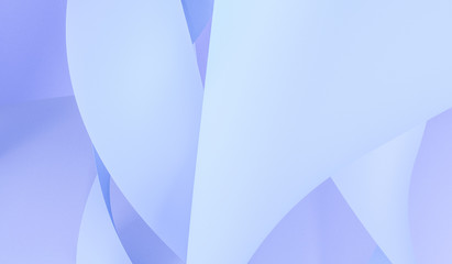 3d rendering, purple smooth curves background