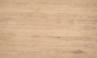 Scratched wood texture 3D illustration