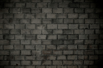 Gray brick wall background