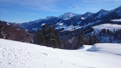 Fototapeta na wymiar Oberstaufen Steibis