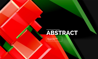 Shiny style geometric background