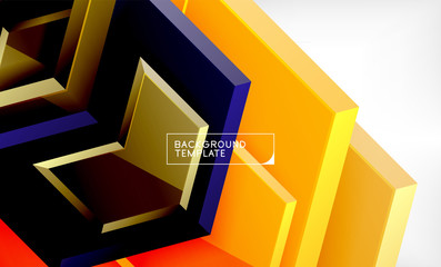 Abstract glossy techno arrows background