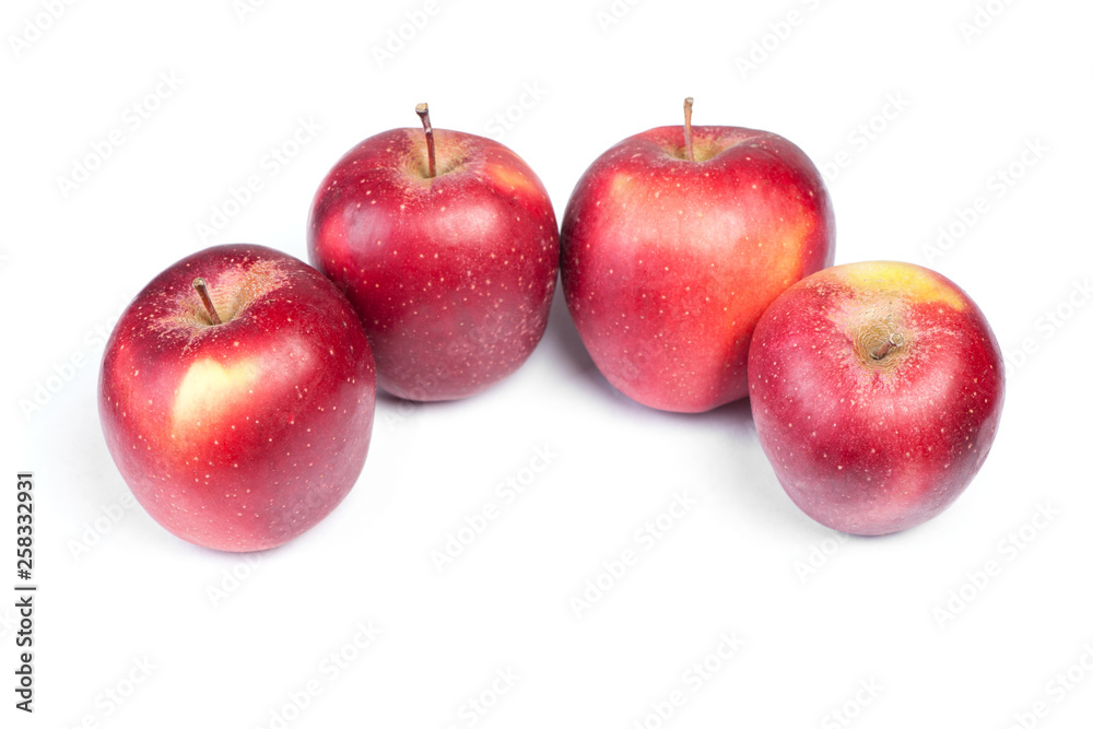 Wall mural Group of red apples