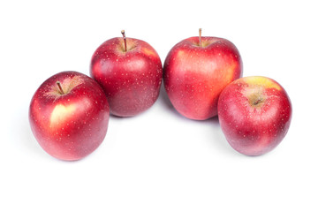 Group of red apples