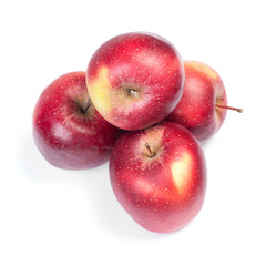 Group of red apples