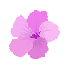 Flower. Flower icon White background. Plant. Vector illustration. EPS 10.
