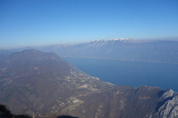 Obraz premium Pizzocolo crest in Toscolano Maderno, Brescia in Italy