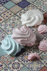 Meringue cookies