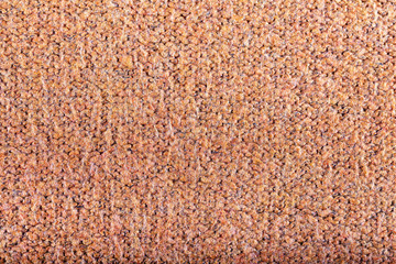 Orange wool knit texture 