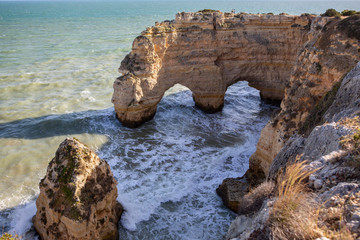 Particolare praia da Marinha - Algarve